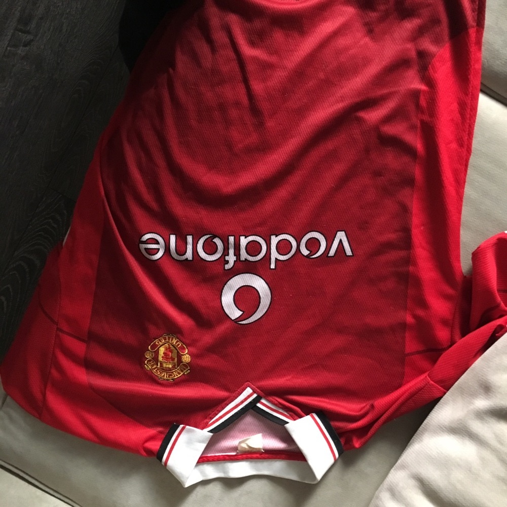 Manchester united home kit 99/00